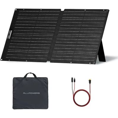 ALLPOWERS SE100 Panneau solaire pliable - 100W - Publicité ALLPOWERS SE100 Panneau solaire pliable - 100W - Publicité
