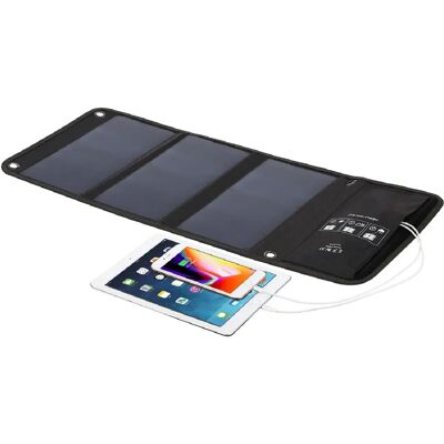 Yonis chargeur solaire pliable USB - Publicité Yonis chargeur solaire pliable USB - Publicité