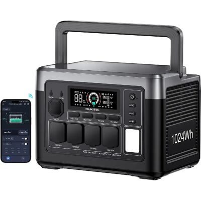 OUKITEL P1000E Plus Station énergétique portable 1800W 1024Wh - Publicité OUKITEL P1000E Plus Station énergétique portable 1800W 1024Wh - Publicité