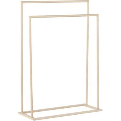 Alva Porte-manteaux en blanc lavé - Portant - Publicité Alva Porte-manteaux en blanc lavé - Portant - Publicité