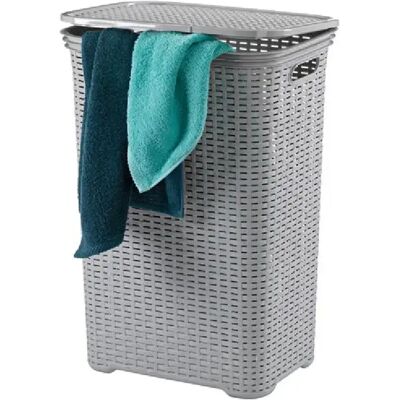 Kela Panier à linge Brasilia - Gris clair - Publicité Kela Panier à linge Brasilia - Gris clair - Publicité