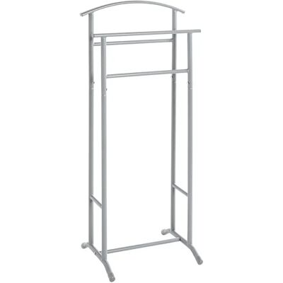 Haku Möbel Porte-vêtements - Acier, Gris, 48x107cm - Porte-vêtements - Publicité Haku Möbel Porte-vêtements - Acier, Gris, 48x107cm - Porte-vêtements - Publicité