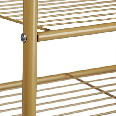 HELLOSHOP26 - 162 cm Metal Brown Coat Rack - Porte-manteau - Publicité HELLOSHOP26 - 162 cm Metal Brown Coat Rack - Porte-manteau - Publicité