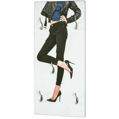 Pegane Porte-manteau mural Fashion - Blanc - Publicité Pegane Porte-manteau mural Fashion - Blanc - Publicité