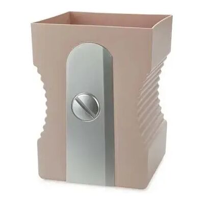 Corbeille Rose Clair Balvi - Cendrier en Plastique - Bureau & Études - Publicité Corbeille Rose Clair Balvi - Cendrier en Plastique - Bureau & Études - Publicité