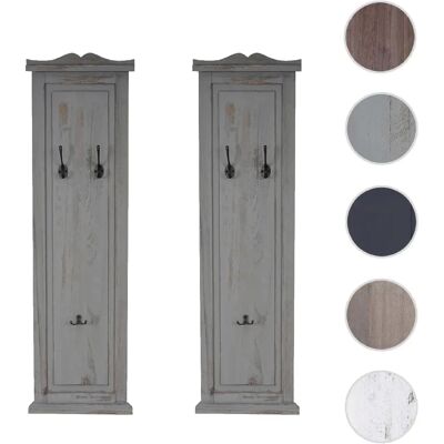 Mendler Patère murale porte-manteaux - Gris - Publicité Mendler Patère murale porte-manteaux - Gris - Publicité
