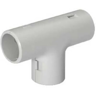 Schneider electric Té pour tube IRL 3321 - Gris - Publicité Schneider electric Té pour tube IRL 3321 - Gris - Publicité