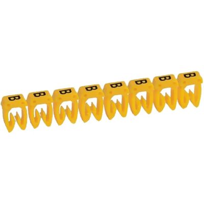 Legrand repère pour fil 4-6 mm², lettre B - Publicité Legrand repère pour fil 4-6 mm², lettre B - Publicité