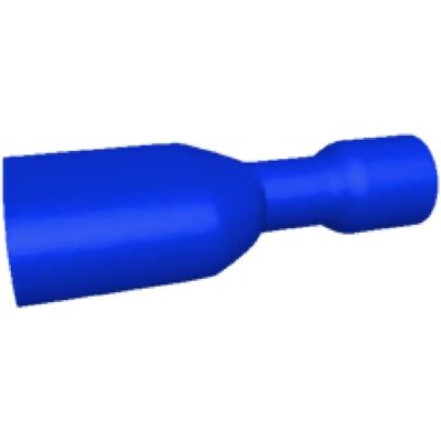 Bizline Cosses femelles isolées 6,35 x 0,8 mm - Bleu - Publicité Bizline Cosses femelles isolées 6,35 x 0,8 mm - Bleu - Publicité