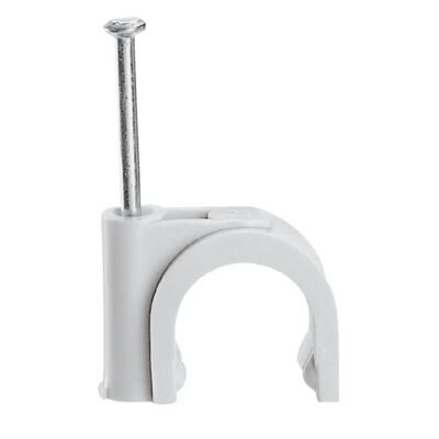 Legrand Attache pontet Fixfor pour câble rond 8 mm - Gris - Publicité Legrand Attache pontet Fixfor pour câble rond 8 mm - Gris - Publicité