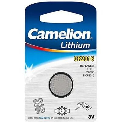 Camelion Batterie CR2016 - Publicité Camelion Batterie CR2016 - Publicité