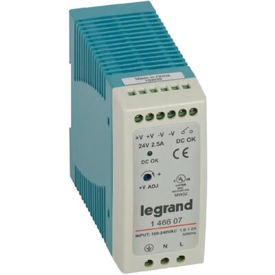 Legrand alimentation stabilisée 24 VDC 60 W - Publicité Legrand alimentation stabilisée 24 VDC 60 W - Publicité