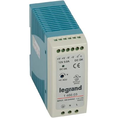 Legrand alimentation stabilisée 12V DC 60W - Publicité Legrand alimentation stabilisée 12V DC 60W - Publicité