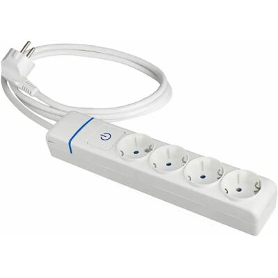 Solera 8014pil Rallonge - 4 Prises, Interrupteur, 250V, 16A - Publicité Solera 8014pil Rallonge - 4 Prises, Interrupteur, 250V, 16A - Publicité