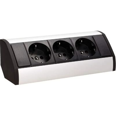 ORNO - OR-GM-9001/B-G(GS) - 3x Schuko - câble de 0,6 m - Power strip - Publicité ORNO - OR-GM-9001/B-G(GS) - 3x Schuko - câble de 0,6 m - Power strip - Publicité