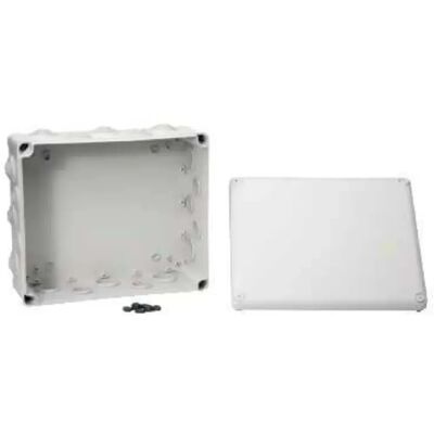 Schneider Electric Enn05019 - Boîte de dérivation Mureva - IP55, Polypropylène, 275x120x325mm - Publicité Schneider Electric Enn05019 - Boîte de dérivation Mureva - IP55, Polypropylène, 275x120x325mm - Publicité