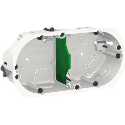 Schneider Electric IMT35924R - Boîte multifonction double - Ø67mm Profondeur 40mm - Publicité Schneider Electric IMT35924R - Boîte multifonction double - Ø67mm Profondeur 40mm - Publicité