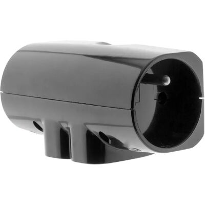 Zenitech - Quadriplite - Noir - 4 prises - Multiprise - Publicité Zenitech - Quadriplite - Noir - 4 prises - Multiprise - Publicité