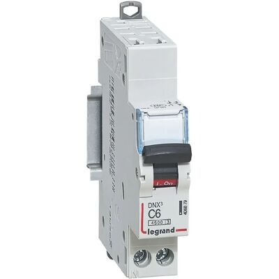 Legrand DX3 406879 - 6 A Courbe C - Publicité Legrand DX3 406879 - 6 A Courbe C - Publicité