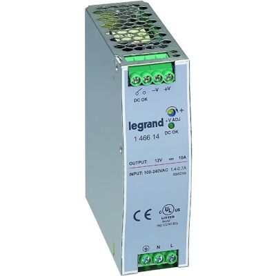 alimentation stabilisé - découpage - 100/240v - 48vdc - 240w - legrand 146643 - Publicité alimentation stabilisé - découpage - 100/240v - 48vdc - 240w - legrand 146643 - Publicité