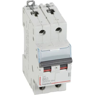 disjoncteur 63a 25ka courbe b phase neutre legrand dx3 vis / vis - Publicité disjoncteur 63a 25ka courbe b phase neutre legrand dx3 vis / vis - Publicité