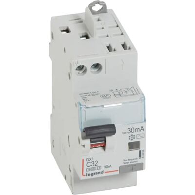 Legrand disjoncteur différentiel dx³ - 32a - courbe c - 30ma - 2 poles - type ac - vis / auto - 6ka - Publicité Legrand disjoncteur différentiel dx³ - 32a - courbe c - 30ma - 2 poles - type ac - vis / auto - 6ka - Publicité