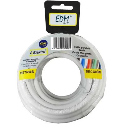 Edm câble audio parallèle 2x0,5 mm - Publicité Edm câble audio parallèle 2x0,5 mm - Publicité