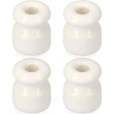 Isolant en Porcelaine Blanc EDM E67320 - Accessoire - Publicité Isolant en Porcelaine Blanc EDM E67320 - Accessoire - Publicité