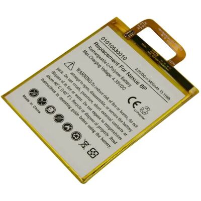 Avizar Batterie de Remplacement pour Nexus 6P 3.8V 3450mAh Li-Polymer - Publicité Avizar Batterie de Remplacement pour Nexus 6P 3.8V 3450mAh Li-Polymer - Publicité