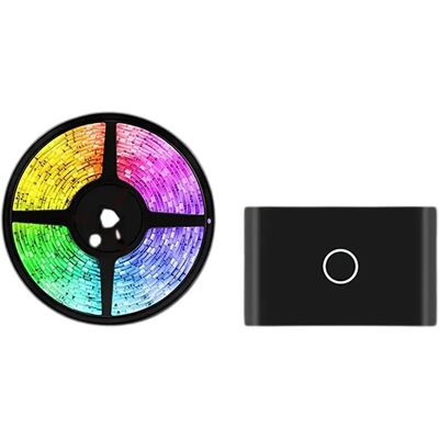 Avizar Kit LED Intelligent pour TV avec Contrôle Vocal WiFi et 2 Modules Latéraux Noir - Publicité Avizar Kit LED Intelligent pour TV avec Contrôle Vocal WiFi et 2 Modules Latéraux Noir - Publicité