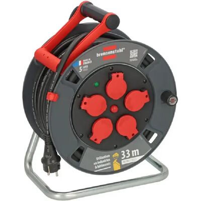 Brennenstuhl 300 KU 3201 - 33 m H07RN-F 3G2,5 - 5 prises - Publicité Brennenstuhl 300 KU 3201 - 33 m H07RN-F 3G2,5 - 5 prises - Publicité