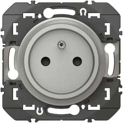 Prise Easyréno 2P+T 16A Dooxie - aluminium - Legrand - Publicité Prise Easyréno 2P+T 16A Dooxie - aluminium - Legrand - Publicité