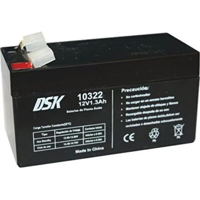 DSK 10322 Batterie rechargeable scellée 12V - Alarme, scooter, jouet - Publicité DSK 10322 Batterie rechargeable scellée 12V - Alarme, scooter, jouet - Publicité