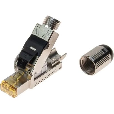 Connecteur RJ45 sur le terrain Cat.8 STP - Câble réseau - Publicité Connecteur RJ45 sur le terrain Cat.8 STP - Câble réseau - Publicité