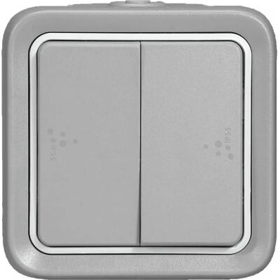 Legrand Plexo 69715 - Gris - Publicité Legrand Plexo 69715 - Gris - Publicité