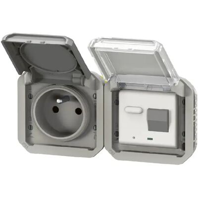 Legrand Plexo 069567L - Gris - Publicité Legrand Plexo 069567L - Gris - Publicité