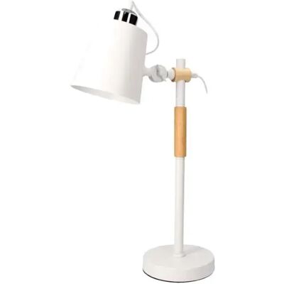 Lampe de bureau vintage blanche EDM 32115 - Lampe de bureau - Publicité Lampe de bureau vintage blanche EDM 32115 - Lampe de bureau - Publicité