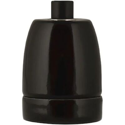 Bailey Douille en porcelaine E27 - Noir - Publicité Bailey Douille en porcelaine E27 - Noir - Publicité
