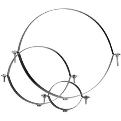 Unelvent collier de fixation isolé - Ø 100 mm - Publicité Unelvent collier de fixation isolé - Ø 100 mm - Publicité