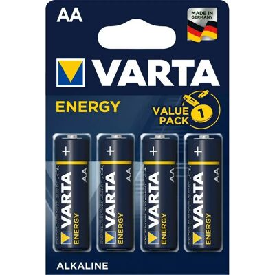 Varta AA LR06 - 4 pièces - Publicité Varta AA LR06 - 4 pièces - Publicité