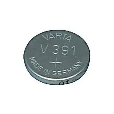 Varta pile bouton oxyde d’argent V391 - montre - Publicité Varta pile bouton oxyde d’argent V391 - montre - Publicité