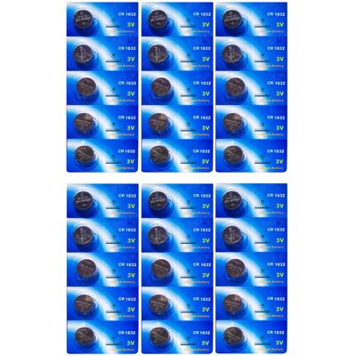 Visiodirect Piles bouton CR1632 lithium - Lot de 30 - Publicité Visiodirect Piles bouton CR1632 lithium - Lot de 30 - Publicité