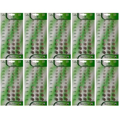 Visiodirect Piles bouton alcalines 1,5 V - Lot de 300 - Publicité Visiodirect Piles bouton alcalines 1,5 V - Lot de 300 - Publicité