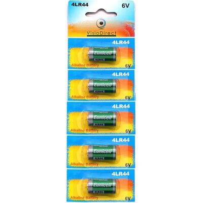 Visiodirect piles alcalines 4LR44 6V - Lot de 5 - Publicité Visiodirect piles alcalines 4LR44 6V - Lot de 5 - Publicité