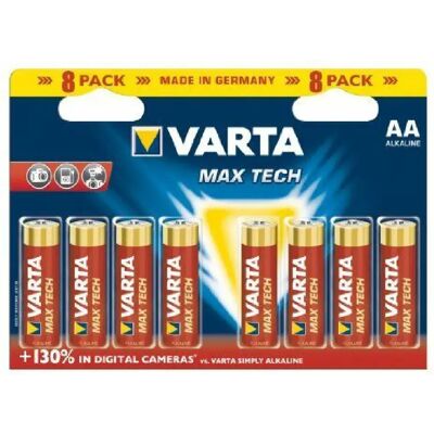 Varta 04706 101 418 Batterie domestique - AA Alcaline - Publicité Varta 04706 101 418 Batterie domestique - AA Alcaline - Publicité