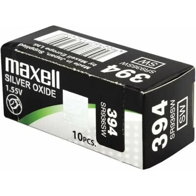 Maxell SR0936SW 394 (Pack de 10) - Publicité Maxell SR0936SW 394 (Pack de 10) - Publicité