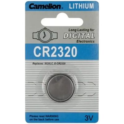 Pile bouton au lithium Camelion CR2320 - Batterie - Publicité Pile bouton au lithium Camelion CR2320 - Batterie - Publicité