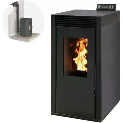 Interstoves Pack Poêle à granules MARINA 6 Etanche + Kit Conduit Ventouse (sortie façade) - - Publicité Interstoves Pack Poêle à granules MARINA 6 Etanche + Kit Conduit Ventouse (sortie façade) - - Publicité