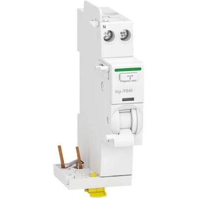 Schneider Electric Acti9 iTG40 - Module différentiel - 1P+N - 40A - 300mA - Publicité Schneider Electric Acti9 iTG40 - Module différentiel - 1P+N - 40A - 300mA - Publicité