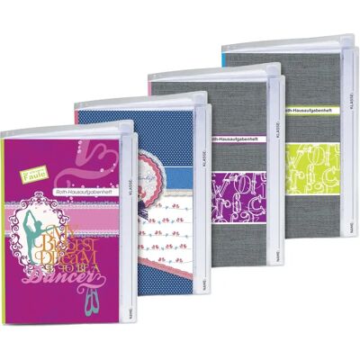 Schneider Cahier Textes - Trend Motifs - Publicité Schneider Cahier Textes - Trend Motifs - Publicité